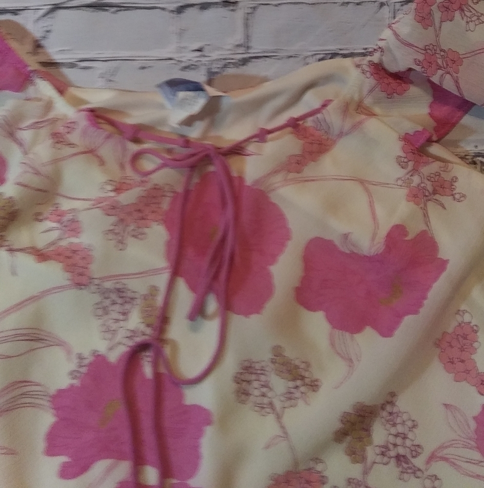 SSADA FASHION short sleve flowered casual … - Picture 4 of 11